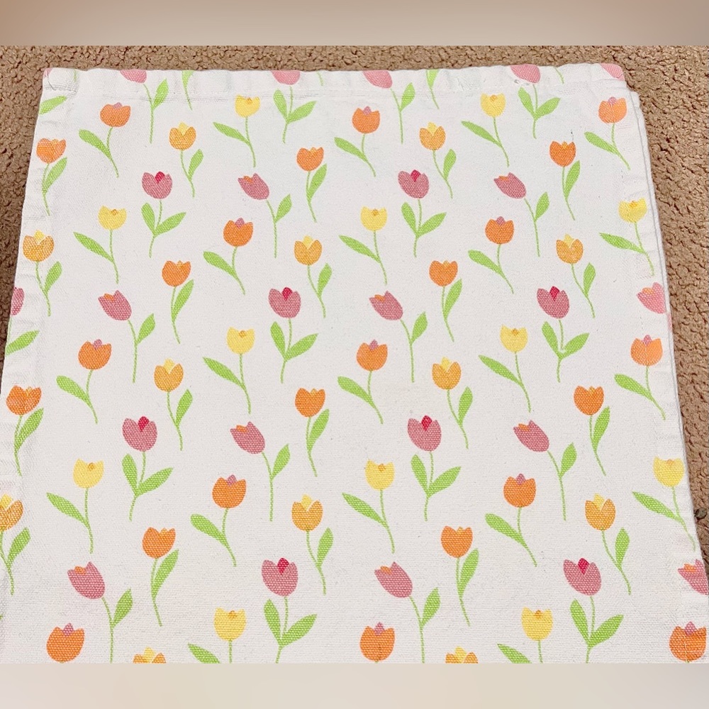 Target Easter Spring Tulip Table Runner